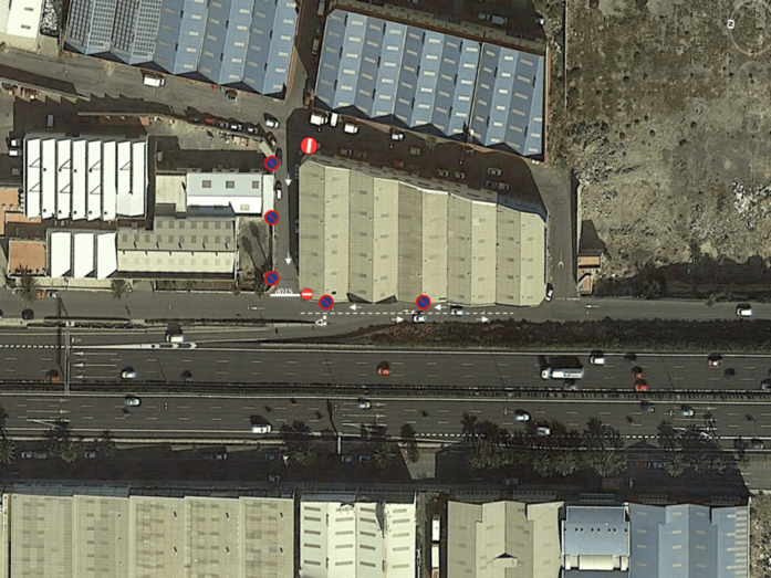 Zona afectada por los cambios (Foto TA)